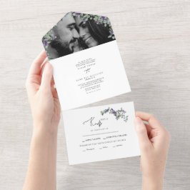 Casamento Simples de Foto Eucalyptus e Lavanda Doi