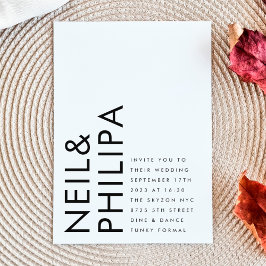 Casamento Simples de NOMES de Negrito de Orçamento