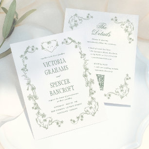Casamento Simples e Econômico com Tema Verde Sage