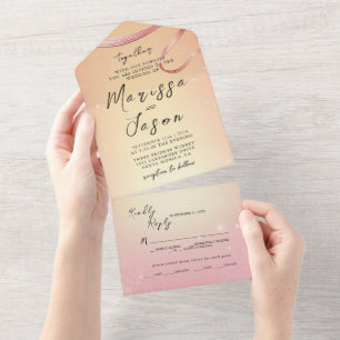 Casamento Simples e Elegante Amarelo e Rosa
