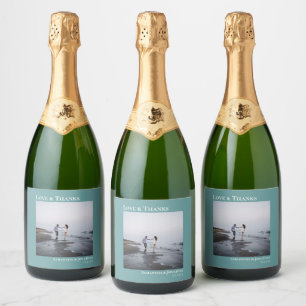 Casamento Simples e Minimalista de Teal