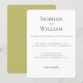 Casamento Simples Elegante
