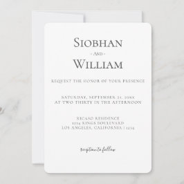 Casamento Simples Elegante