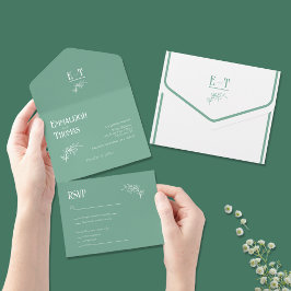 Casamento Simples Moderno Acapulco Verde