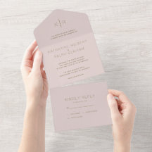 Casamento Simples, Rosa Rosa, Beige