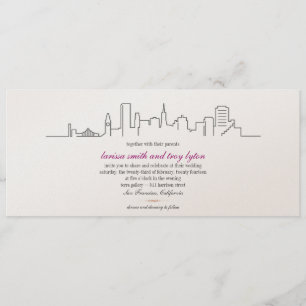 Casamento Skyline em São Francisco ou Convite par