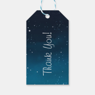 Casamento sob as estrelas Obrigado etiquetas de pr