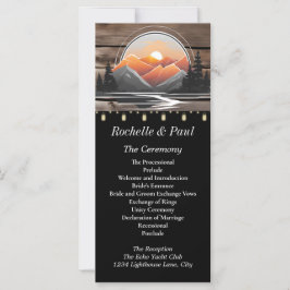 Casamento Solar da Floresta Rustic Mountain Valley