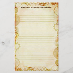 Casamento Steampunk, papelaria