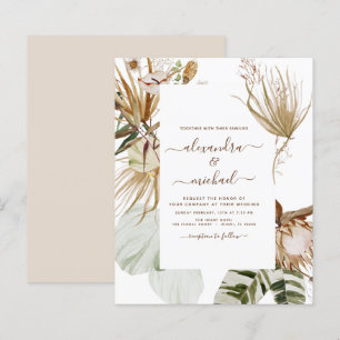 Casamento Tropical Bohemian Boho Boho Pampas Grass