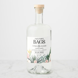 Casamento Tropical De Destino Salvar A Data