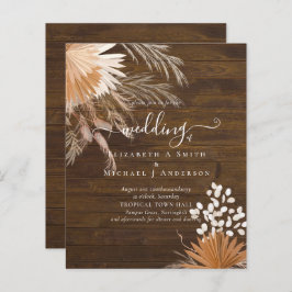 Casamento Tropical de Terracotta Pampas Grass