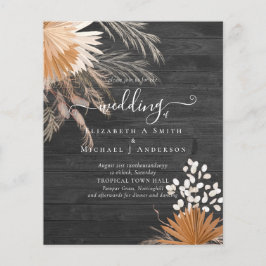 Casamento Tropical de Terracotta Pampas Grass
