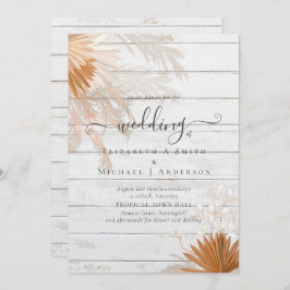 Casamento Tropical de Terracotta Pampas Grass