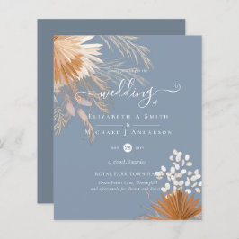 Casamento Tropical de Terracotta Pampas Grass