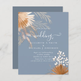 Casamento Tropical de Terracotta Pampas Grass