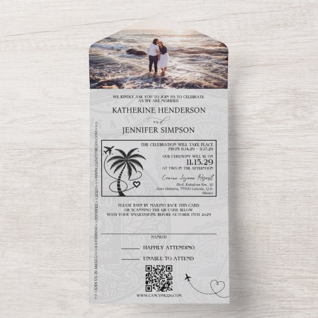 Casamento Turquesa do Passaporte do México (Inside)