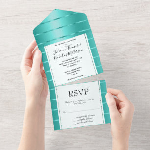 Casamento Turquesa Mint Green Ribbon