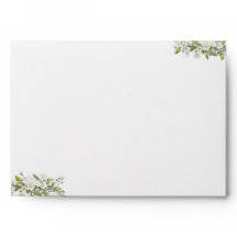 Casamento Verde E Flores Convite