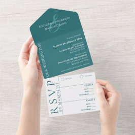 Casamento Verde Simples Moderno -