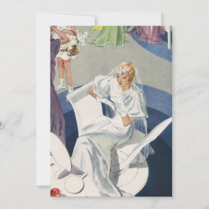 Casamento vintage, Meio século Moderno Art Deco B