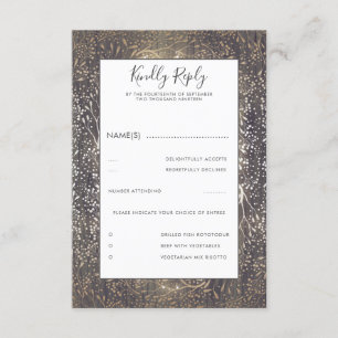 Casamento vintage Russo Floral RSVP