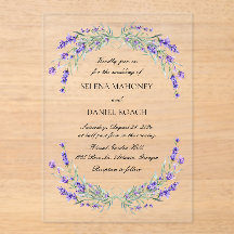 Casamento Violeta da lavanda Florals