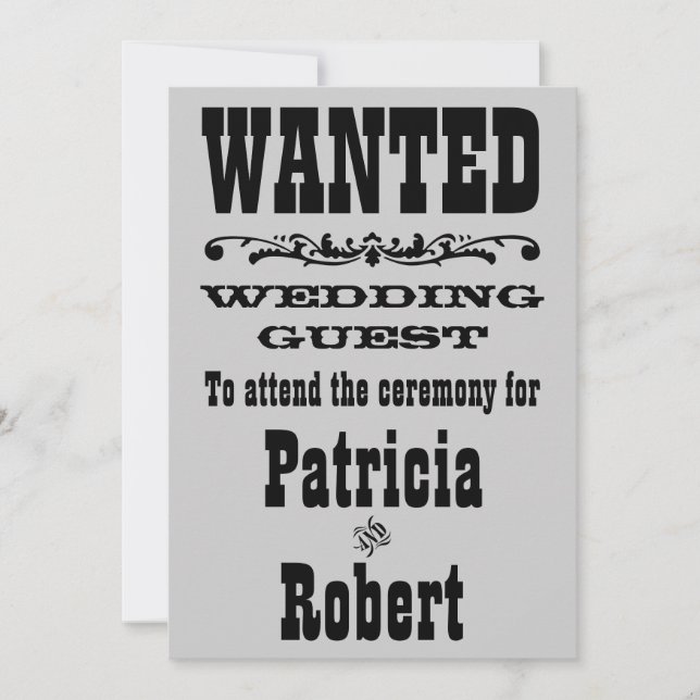 Casamento Western | Convite (Frente)