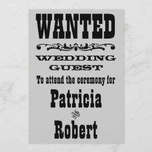 Casamento Western Convite
