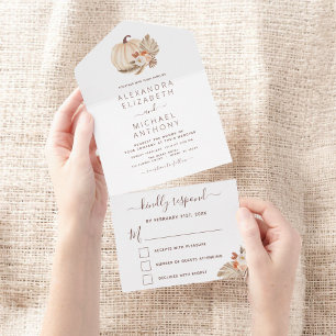 Casamento White Pumpkins Boho Terracotta