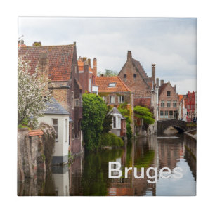 Casas antigas de Bruges, Bélgica