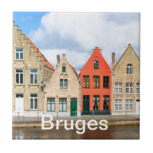 Casas antigas de Bruges, Bélgica