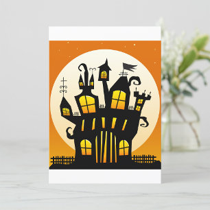 Casas Assombradas E Convites À Lua