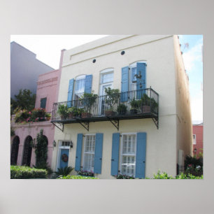 Casas de fileira do arco-íris, poster do SC de