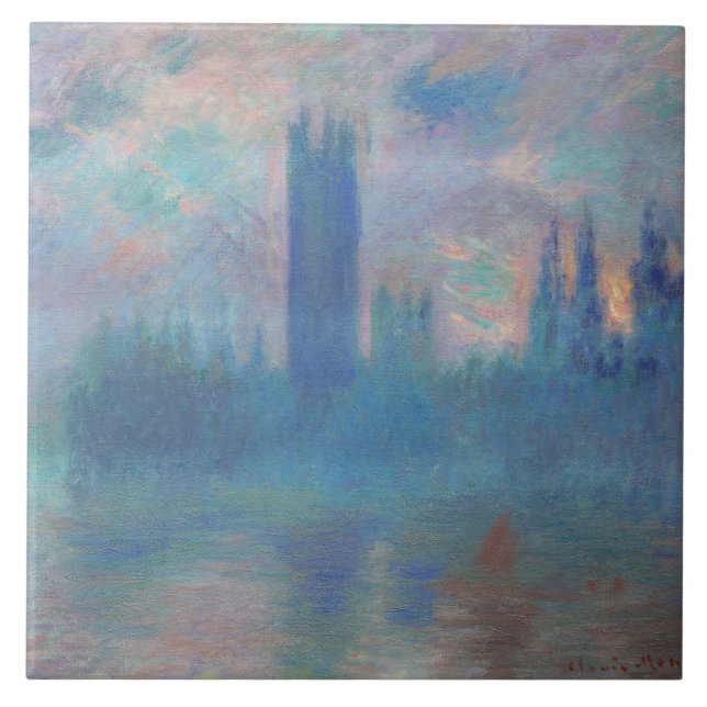 Casas do Parlamento (Londres), Monet (Frente)