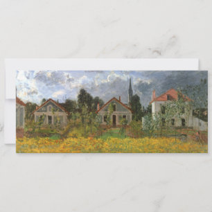 Casas em Argenteuil por Claude Monet, Arte Antigo