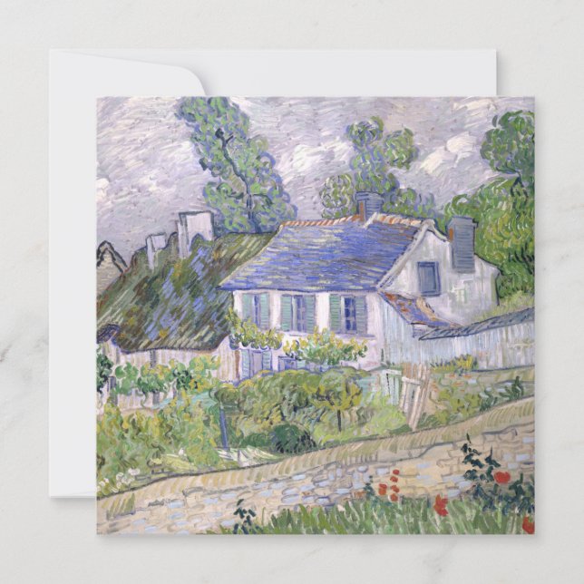 Casas em Auvers Vincent van Gogh (Frente)