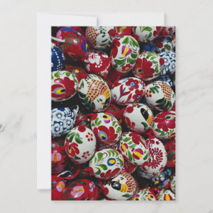 Cascas de ovos pintadas à mão, Budapeste, Hungria