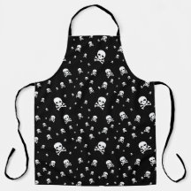 Cascas de piratas brancas em fundo preto