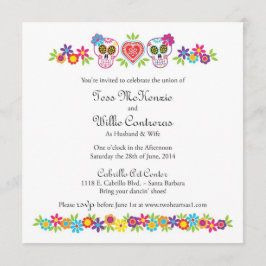 Cascas e flores de açúcar personalizadas - Fundo r