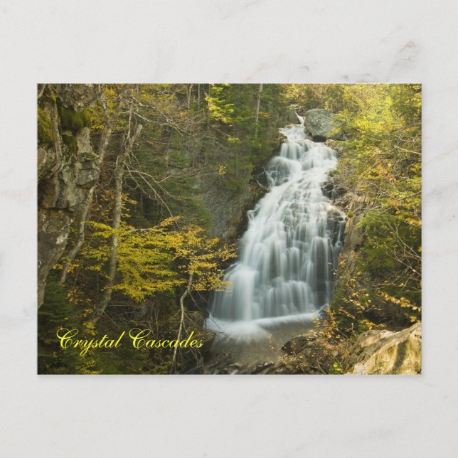 Cascata de Cristal, NH - Cartão Postal (Frente)