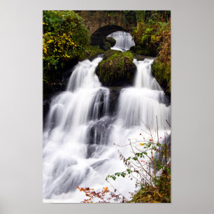 Cascata de Rouken Glen, Glasgow, Poster da Escóci