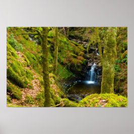 Cascata em Argyll, Poster na Escócia