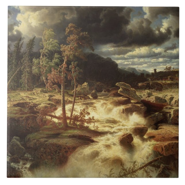 Cascata na Suecia (por Marcus Larson) (Frente)