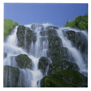 Cascata, Portree, Ilha de Skye, Highlands,