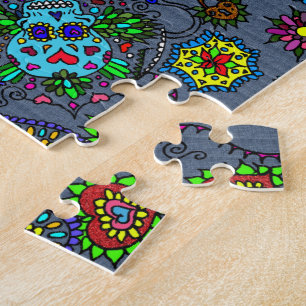Cascos Coloridos Quebra-cabeça