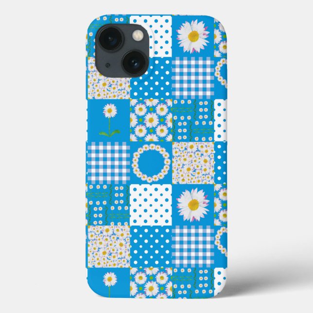 Case-Mate iPad Case: Daisy Chains, Faux Patchwork (Verso)