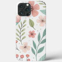 Case-Mate mal lá - Design Floral para