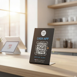 Cash app QR Code Payment Scan to Pay Business Logo