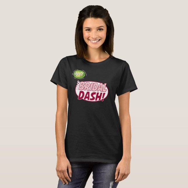 Cashunt Bridal Dash Bachelorette Camisa Personaliz (Frente Completa)
